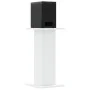 Speaker stands 2 units engineered wood white 30x30x60 cm by , Speaker stands - Ref: Foro24-852654, Price: 61,24 €, Discount: %
