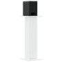 Speaker stands 2 units engineered wood white 30x30x80 cm by , Speaker stands - Ref: Foro24-852663, Price: 73,42 €, Discount: %
