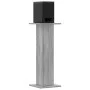 Speaker stands 2 units gray Sonoma wood 30x30x80 cm by , Speaker stands - Ref: Foro24-852668, Price: 60,12 €, Discount: %