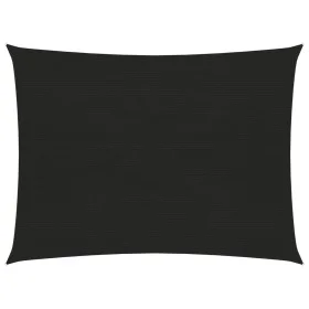 Sail awning black HDPE 160 g/m² 3x4 m by vidaXL, Umbrellas - Ref: Foro24-311732, Price: 32,08 €, Discount: %