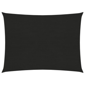 Schwarze HDPE-Segelmarkise 160 g/m² 3x4 m von vidaXL, Sonnenschirme - Ref: Foro24-311732, Preis: 32,71 €, Rabatt: %