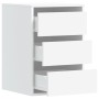 Eckschublade aus weißem Ingenieurholz 40x41x58 cm von , Schubladen - Ref: Foro24-852834, Preis: 71,66 €, Rabatt: %