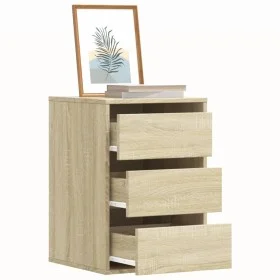 Corner chest of drawers in Sonoma oak engineered wood, 40x41x58 cm. by , Drawers - Ref: Foro24-852836, Price: 67,43 €, Discou...