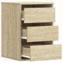 Eckschublade aus Sonoma-Eichenfurnierholz 40x41x58 cm von , Schubladen - Ref: Foro24-852836, Preis: 69,70 €, Rabatt: %