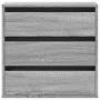 Cajonera de esquina madera ingeniería gris Sonoma 60x41x58 cm de , Cajoneras - Ref: Foro24-852848, Precio: 80,82 €, Descuento: %