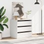 Eckschublade aus weißem Ingenieurholz 60x41x58 cm von , Schubladen - Ref: Foro24-852843, Preis: 92,21 €, Rabatt: %