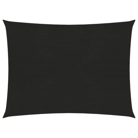 Sail awning black HDPE 160 g/m² 3.5x4.5 m by vidaXL, Umbrellas - Ref: Foro24-311736, Price: 49,61 €, Discount: %