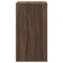 Corner chest of drawers made of brown oak engineered wood, measuring 60x41x76 cm. by , Drawers - Ref: Foro24-852876, Price: 1...