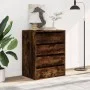 Eckschubladenkommode aus geräucherter Eichen-Ingenieurholz 60x41x76 cm. von , Schubladen - Ref: Foro24-852874, Preis: 109,37 ...