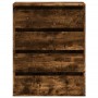 Eckschubladenkommode aus geräucherter Eichen-Ingenieurholz 60x41x76 cm. von , Schubladen - Ref: Foro24-852874, Preis: 112,31 ...