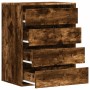 Eckschubladenkommode aus geräucherter Eichen-Ingenieurholz 60x41x76 cm. von , Schubladen - Ref: Foro24-852874, Preis: 112,31 ...