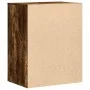 Corner chest of drawers made of smoked oak engineered wood, measuring 60x41x76 cm. by , Drawers - Ref: Foro24-852874, Price: ...