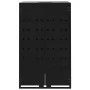 Shed for 5 black steel garbage containers 345x79x117 cm by , Waste container supports - Ref: Foro24-3279980, Price: 1,00 €, D...