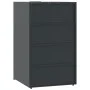 Shed for 2 anthracite steel trash cans 138x79x117 cm by , Waste container supports - Ref: Foro24-3279982, Price: 447,20 €, Di...
