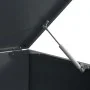 Shed for 2 anthracite steel trash cans 138x79x117 cm by , Waste container supports - Ref: Foro24-3279982, Price: 447,20 €, Di...
