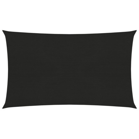 Segelmarkise HDPE schwarz 160 g/m² 2x5 m von vidaXL, Sonnenschirme - Ref: Foro24-311726, Preis: 30,52 €, Rabatt: %