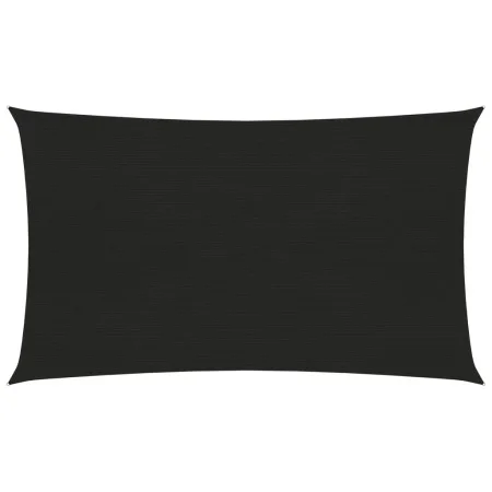 Segelmarkise HDPE schwarz 160 g/m² 2x5 m von vidaXL, Sonnenschirme - Ref: Foro24-311726, Preis: 29,91 €, Rabatt: %