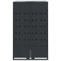 Mülltonnenschuppen aus anthrazitfarbenem Stahl 69x79x117 cm von , Halterungen für Abfallbehälter - Ref: Foro24-4008426, Preis...