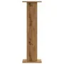 Lautsprecherständer 2 Stück Eichenholz Handwerkskunst 30x30x95 cm von , Lautsprecherständer - Ref: Foro24-852680, Preis: 79,1...