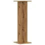 Lautsprecherständer 2 Stück Eichenholz Handwerkskunst 30x30x95 cm von , Lautsprecherständer - Ref: Foro24-852680, Preis: 79,1...
