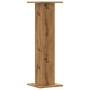 Lautsprecherständer 2 Stück Eichenholz Handwerkskunst 30x30x95 cm von , Lautsprecherständer - Ref: Foro24-852680, Preis: 80,1...