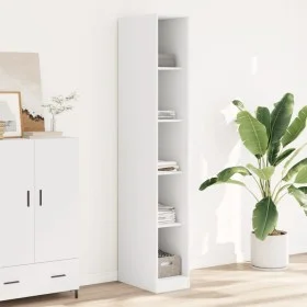 Engineered wood white wardrobe 30x50x200 cm by , Wardrobes - Ref: Foro24-3307702, Price: 178,15 €, Discount: %
