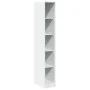 Armario de madera de ingeniería blanco 30x50x200 cm de , Armarios roperos - Ref: Foro24-3307702, Precio: 178,12 €, Descuento: %