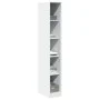 Armario de madera de ingeniería blanco 30x50x200 cm de , Armarios roperos - Ref: Foro24-3307702, Precio: 178,12 €, Descuento: %