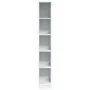Armario de madera de ingeniería blanco 30x50x200 cm de , Armarios roperos - Ref: Foro24-3307702, Precio: 178,12 €, Descuento: %
