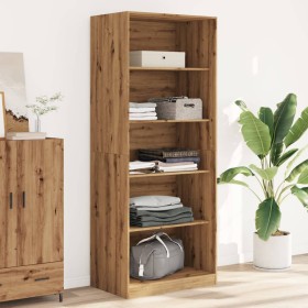 Handgefertigter Eichenholz-Schrank aus Ingenieurholz, 80x50x200 cm. von , Kleiderschränke - Ref: Foro24-3307728, Preis: 150,1...