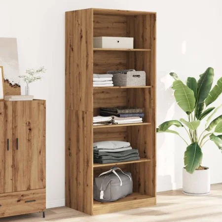 Handgefertigter Eichenholz-Schrank aus Ingenieurholz, 80x50x200 cm. von , Kleiderschränke - Ref: Foro24-3307728, Preis: 148,8...