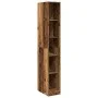 Ingenieurholzschrank, verwittertes Holz, 30x50x200 cm. von , Kleiderschränke - Ref: Foro24-3307709, Preis: 96,46 €, Rabatt: %