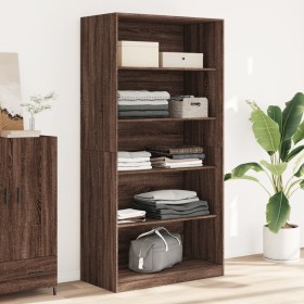 Schrank aus Sperrholz in Eichenbraun, 100x50x200 cm. von , Kleiderschränke - Ref: Foro24-3307735, Preis: 195,77 €, Rabatt: %