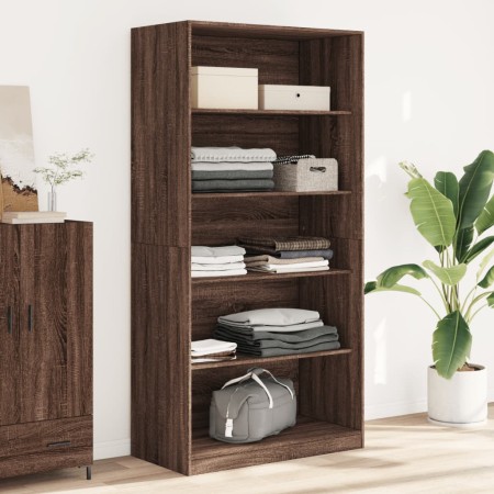 Schrank aus Sperrholz in Eichenbraun, 100x50x200 cm. von , Kleiderschränke - Ref: Foro24-3307735, Preis: 195,77 €, Rabatt: %