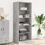 Ingenieurholzschrank in Betongrau 80x50x200 cm von , Kleiderschränke - Ref: Foro24-3307723, Preis: 153,39 €, Rabatt: %