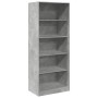 Ingenieurholzschrank in Betongrau 80x50x200 cm von , Kleiderschränke - Ref: Foro24-3307723, Preis: 153,39 €, Rabatt: %