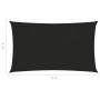 Segelmarkise HDPE schwarz 160 g/m² 2x5 m von vidaXL, Sonnenschirme - Ref: Foro24-311726, Preis: 30,52 €, Rabatt: %
