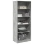 Ingenieurholzschrank in Betongrau 80x50x200 cm von , Kleiderschränke - Ref: Foro24-3307723, Preis: 153,13 €, Rabatt: %