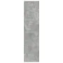 Engineered wood wardrobe in concrete gray, 80x50x200 cm by , Wardrobes - Ref: Foro24-3307723, Price: 150,83 €, Discount: %