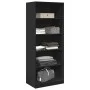 Engineered wood black wardrobe 80x50x200 cm by , Wardrobes - Ref: Foro24-3307721, Price: 163,63 €, Discount: %