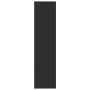 Engineered wood black wardrobe 80x50x200 cm by , Wardrobes - Ref: Foro24-3307721, Price: 163,63 €, Discount: %