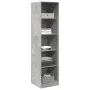 Armario de madera contrachapada gris hormigón 50x50x200 cm de , Armarios roperos - Ref: Foro24-3307714, Precio: 132,39 €, Des...