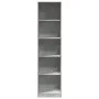 Armario de madera contrachapada gris hormigón 50x50x200 cm de , Armarios roperos - Ref: Foro24-3307714, Precio: 132,39 €, Des...