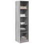 Graue Sonoma-Ingenieurholzschrank 50x50x200 cm von , Kleiderschränke - Ref: Foro24-3307716, Preis: 142,40 €, Rabatt: %