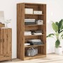 Armario de madera de ingeniería roble artesanal 100x50x200 cm de , Armarios roperos - Ref: Foro24-3307737, Precio: 183,75 €, ...