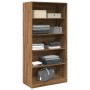Armario de madera de ingeniería roble artesanal 100x50x200 cm de , Armarios roperos - Ref: Foro24-3307737, Precio: 183,75 €, ...