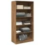 Handgefertigter Eichenholz-Schrank aus Ingenieurholz, 100x50x200 cm. von , Kleiderschränke - Ref: Foro24-3307737, Preis: 180,...