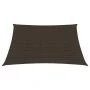 Toldo de vela HDPE marrón 160 g/m² 4x4 m by vidaXL, Umbrellas - Ref: Foro24-311771, Price: 39,23 €, Discount: %
