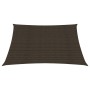 Toldo de vela HDPE marrón 160 g/m² 4x4 m by vidaXL, Umbrellas - Ref: Foro24-311771, Price: 40,20 €, Discount: %