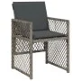 Garden dining set with 15-piece synthetic rattan gray cushions by , Garden sets - Ref: Foro24-3210812, Price: 888,41 €, Disco...